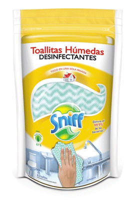 Toallitas Sniff Desinfectantes