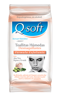 Toallitas Limpieza Facial - Exfoliante